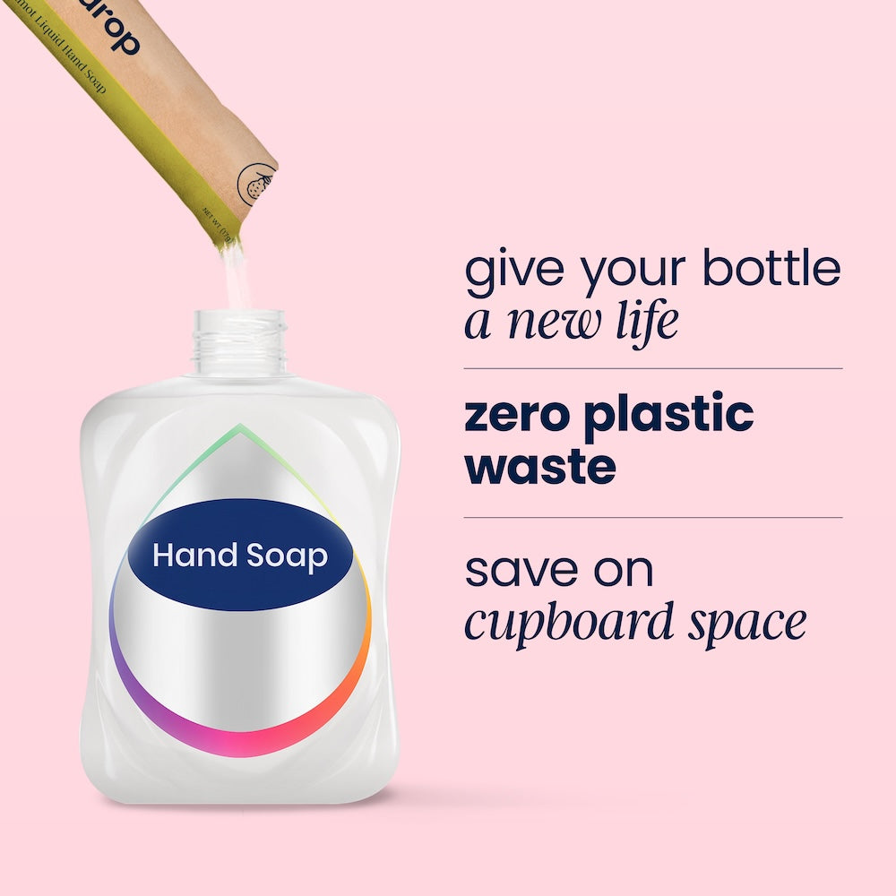 Plastic Free Liquid Hand Soap Refills (Not For Foaming Dispensers)