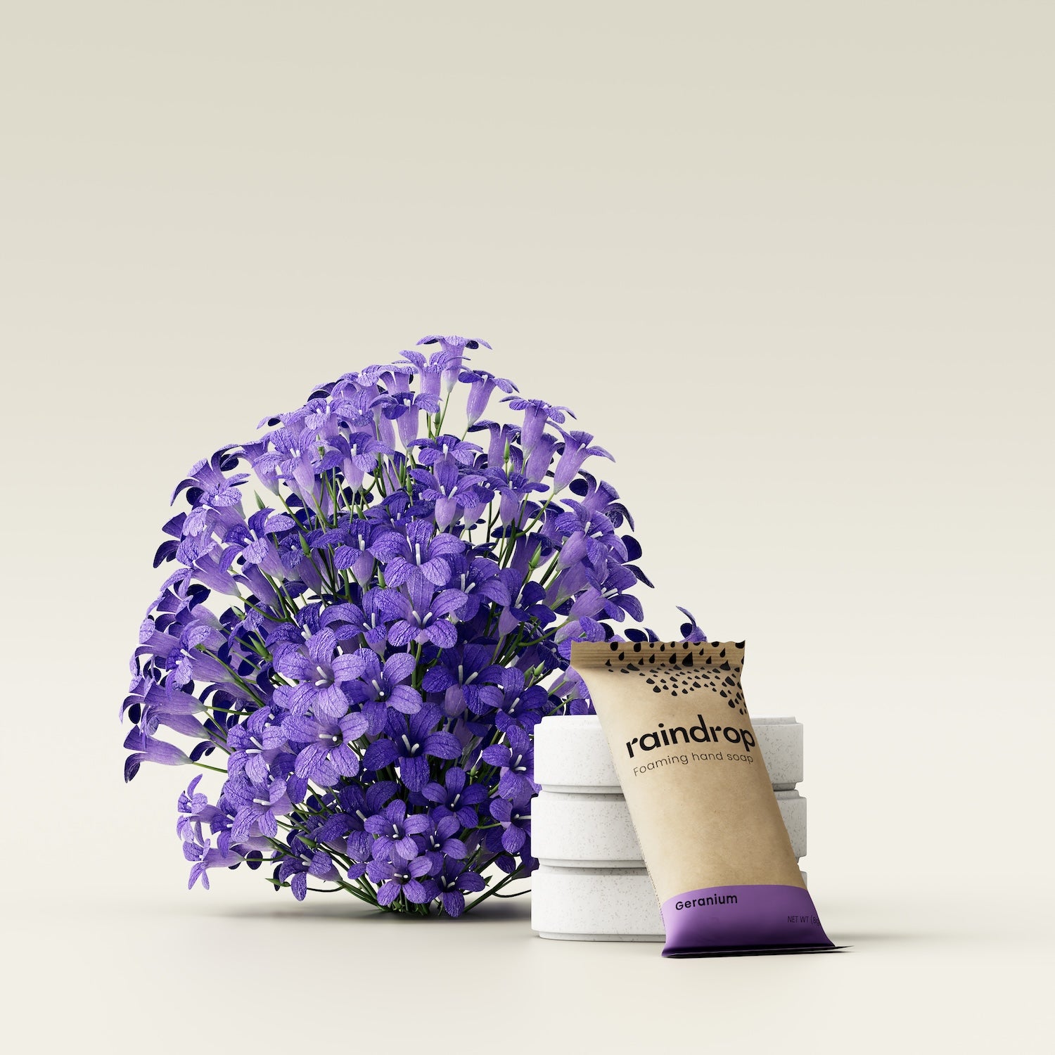 Plastic-Free Foaming Hand Soap Refills (4 or 12 Pack)