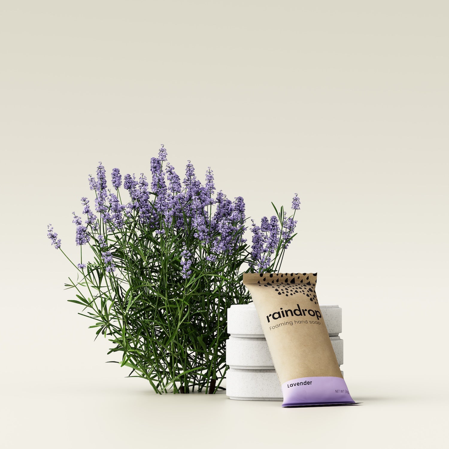 Plastic-Free Foaming Hand Soap Refills (4 or 12 Pack)