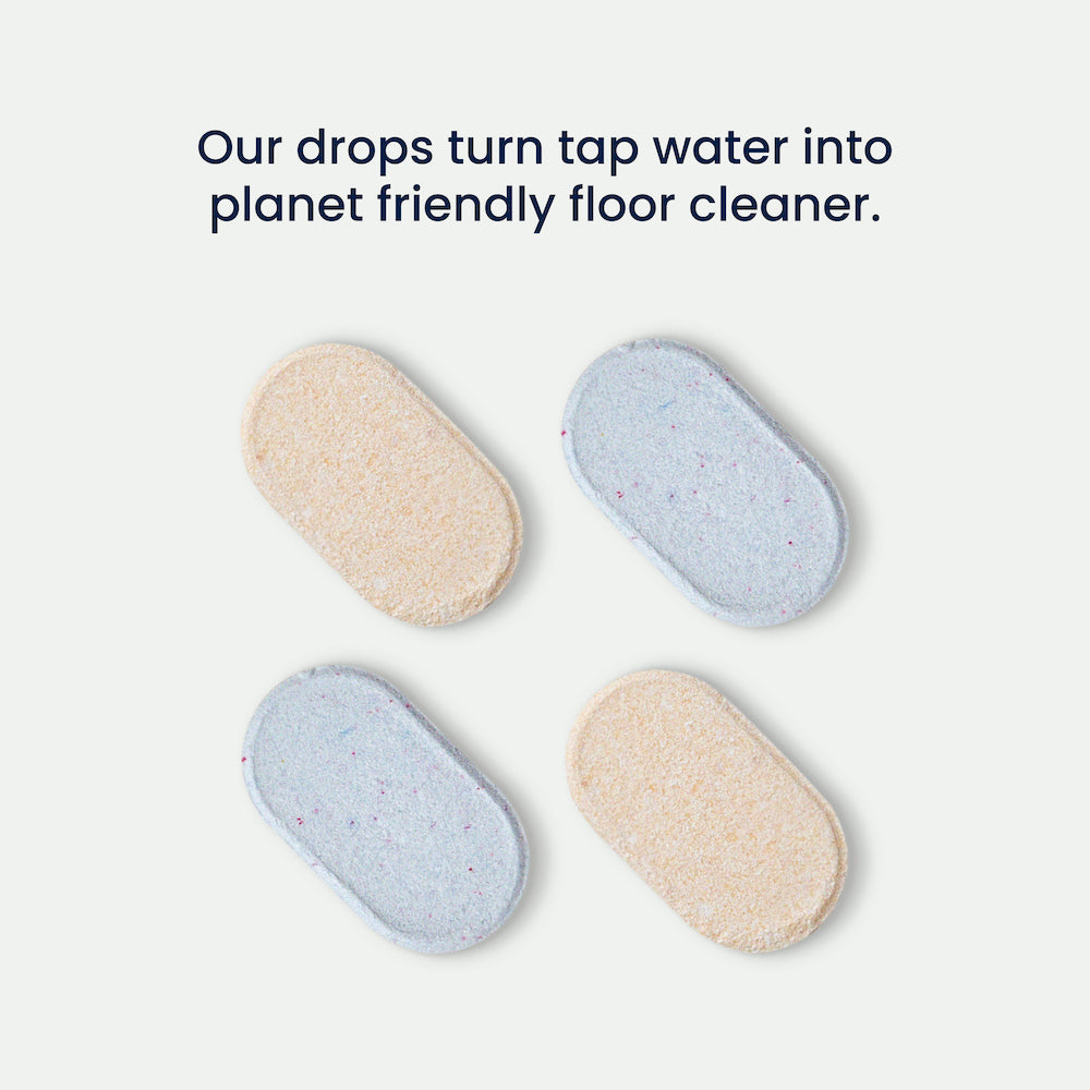Four Plastic-Free Spray Power Mop Refills